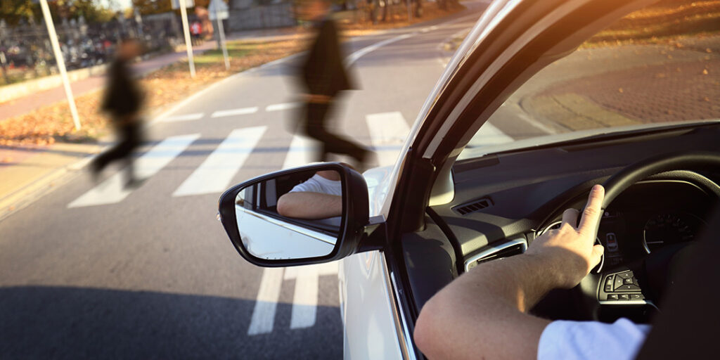 Thousands of car accidents involving pedestrians occur each year.